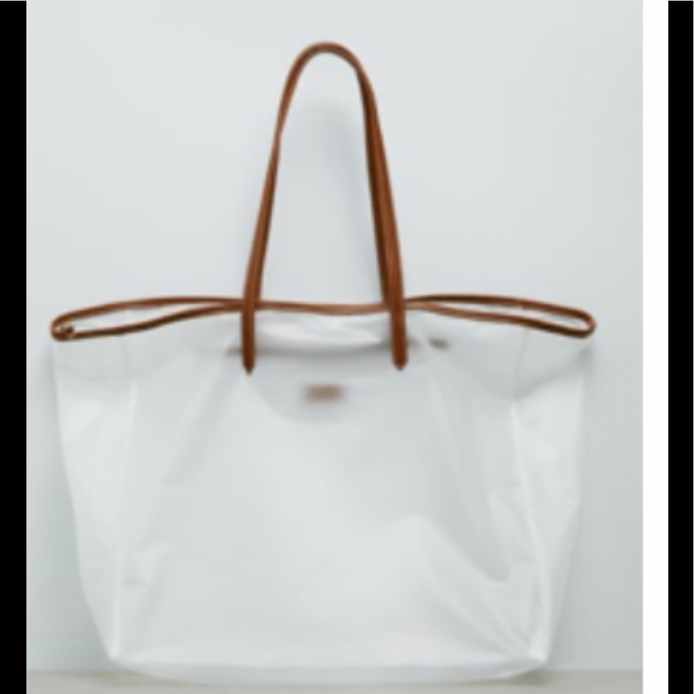 🆕 ZARA Waterproof Tote bag transparent